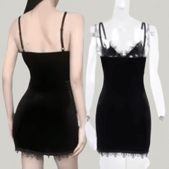 Midnight Temptation Mini Dress