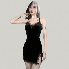Midnight Temptation Mini Dress